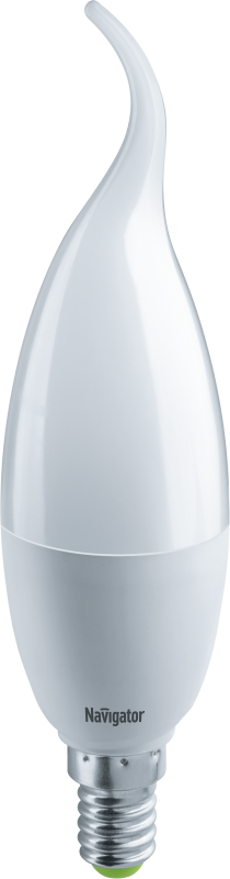 Лампа светодиодная 61 027 NLL-FC37-7-230-4K-E14-FR 7Вт свеча на ветру 4000К нейтр. бел. E14 560лм 176-264В Navigator 61027