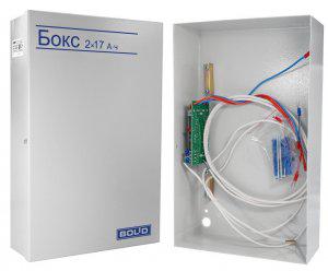 Бокс под дополнительный АКБ (2х12В/17А.ч) для РИП-24-3/М4-Р (РИП-24 исп.15) Болид 231146