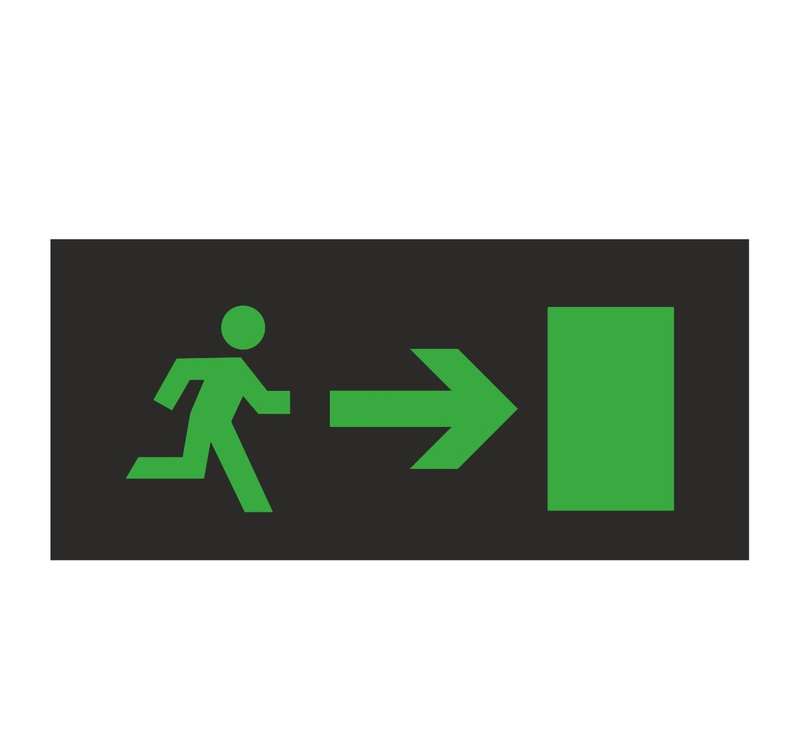 Светильник EHP3-02 05 "Направление к выходу направо" NLCO 600040