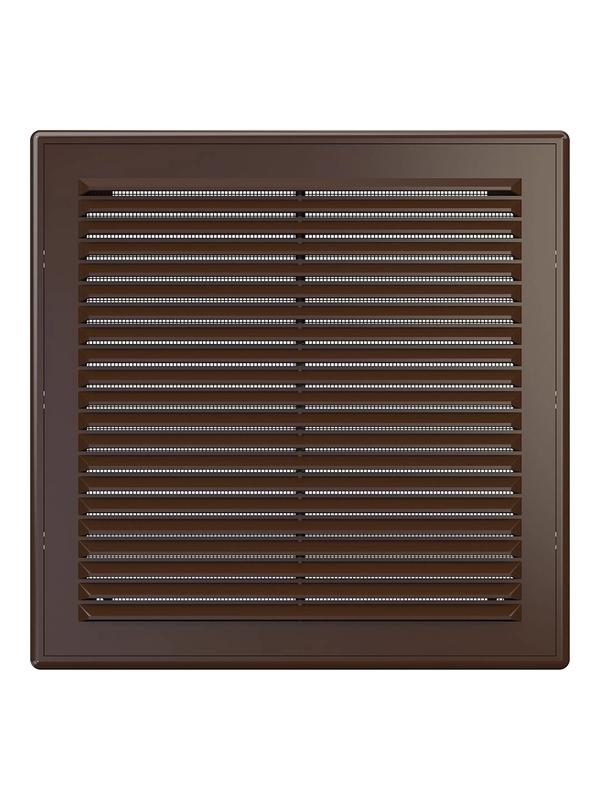 Решетка вентиляционная вытяжная 250х250 корич. ERA 2525Р кор