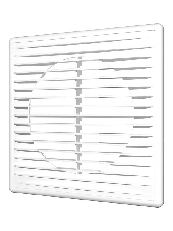 Решетка вентиляционная приточно-вытяжная 150х150 бел. ERA 1515П