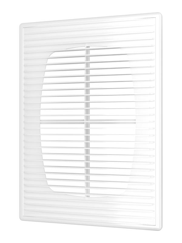 Решетка вентиляционная приточно-вытяжная 185х255 бел. ERA 1825П