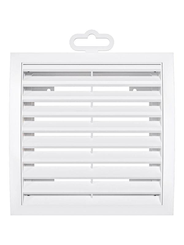 Решетка вентиляционная вытяжная 150х150 бел. ERA 1515РР