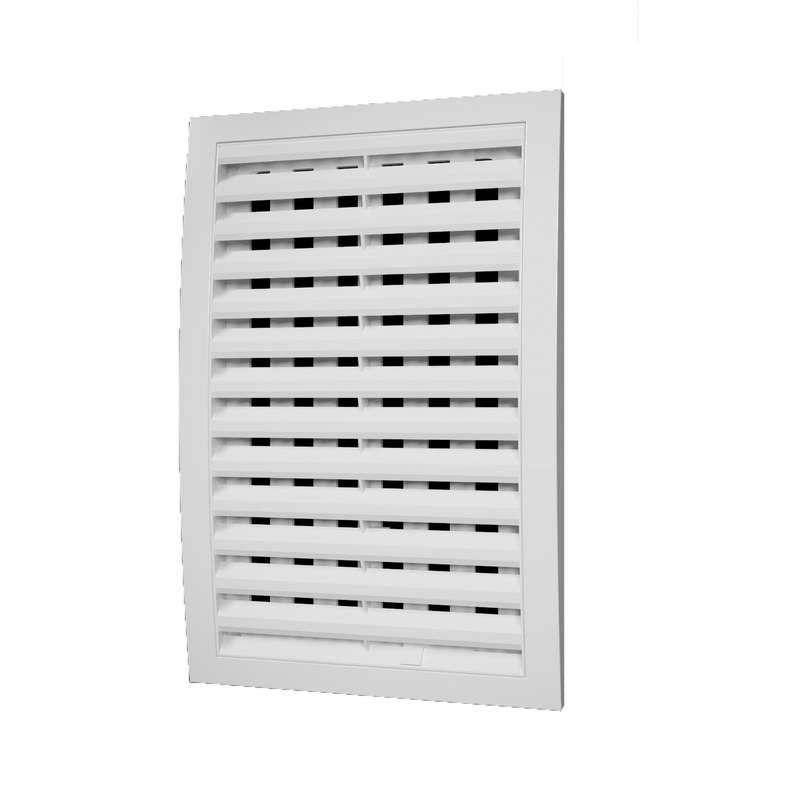 Решетка вентиляционная регулир. 200х200 бел. ERA 2020РРП