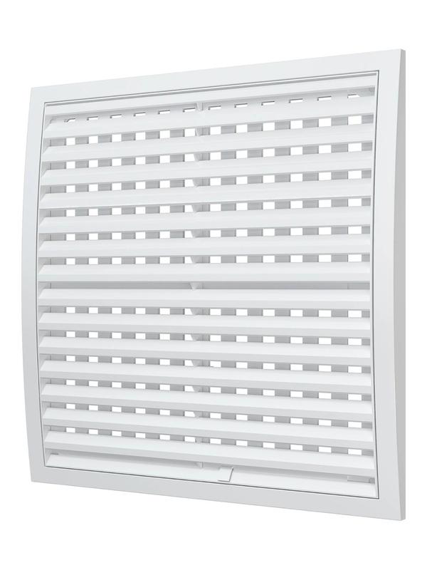 Решетка вентиляционная регулир. 350х350 бел. ERA 3535РРП