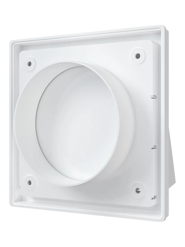 Выход стенной обр. клапан 150х150 фланец 100 бел. StreetLine ERA 1515К10ФВ