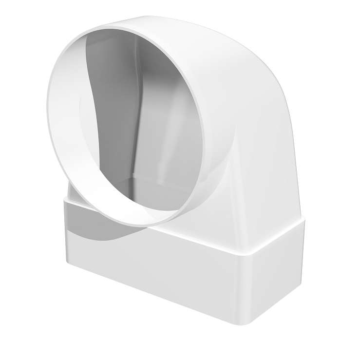 Переходник СККП 90град. 60х204мм d125 ERA 620СК12.5КП