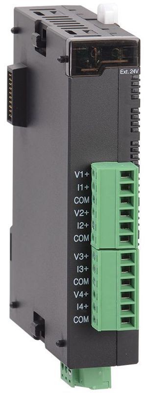 Модуль расширения аналоговыми входами; 4 аналоговых входа (ток/напряжение) ONI PLC-S-EXA-0400