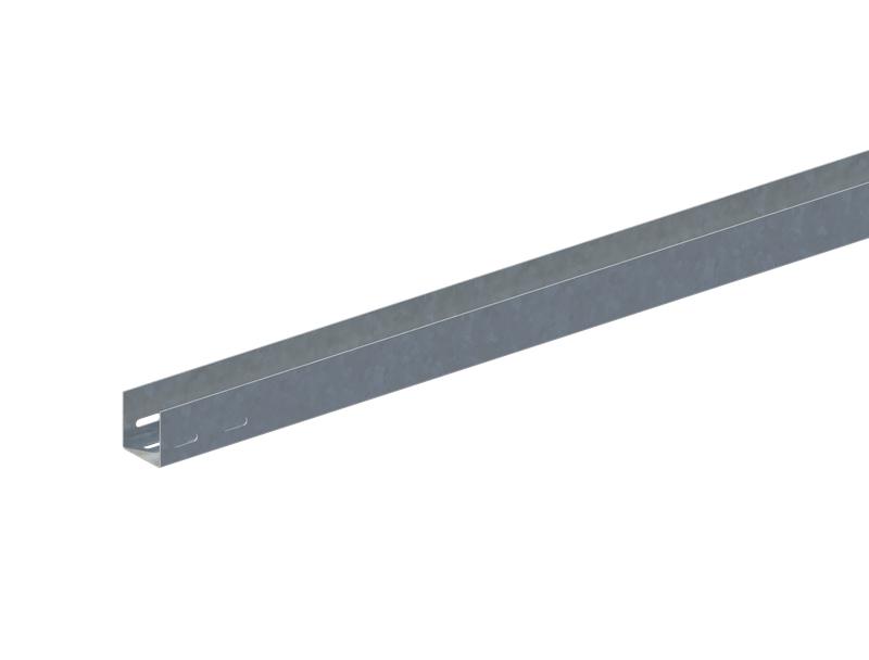 Лоток листовой неперфорированный 50х50 L2000 сталь 0.7мм ЛМс-ПН цУТ2.5 оцинк. СОЭМИ Н0122121311