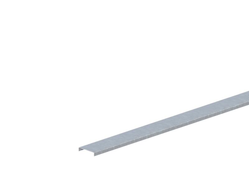 Крышка для лотка осн.50 L2000 сталь 0.7мм ЛМсК-П цУТ2.5 оцинк. СОЭМИ Н0122211111