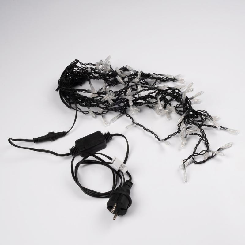 Гирлянда "Сосульки" RB-OIC100LSE-M-T-I4 100LED мульти. 2м внешняя соединяемая SHLights 4690601042033