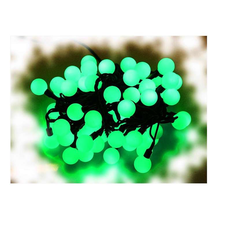 Гирлянда Шарики наружная OLDBL70-G-E 70LED 2.4см SHLights 4690601004383