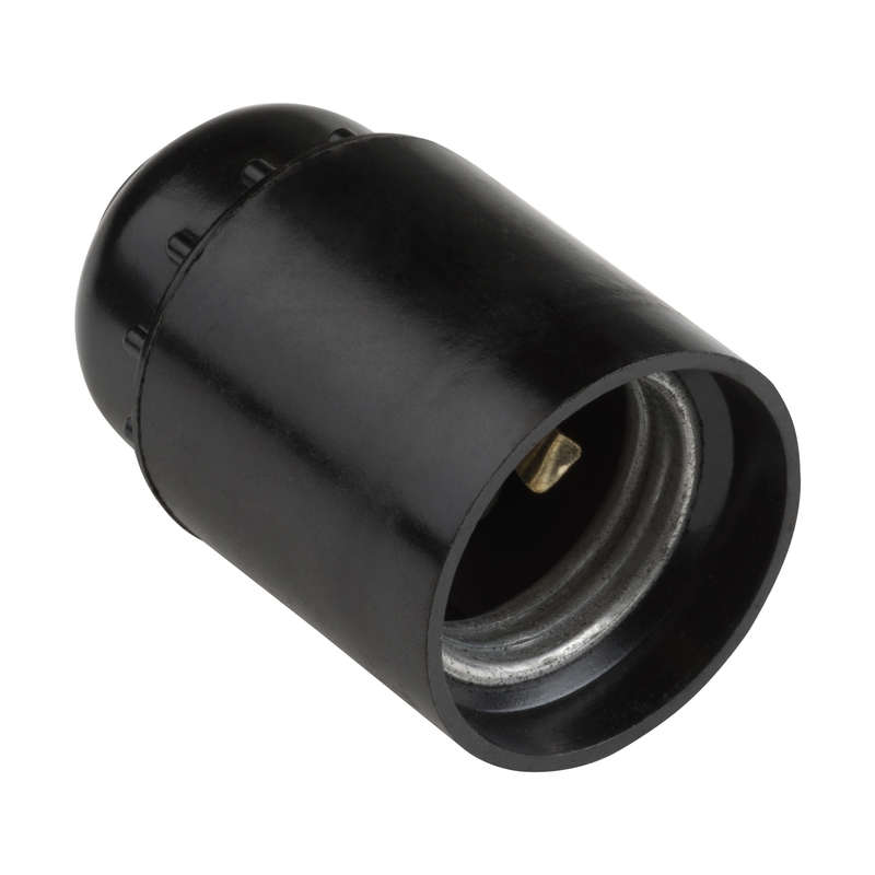 Патрон подвесной E27 ULH-01-E27-Bakelite карболит. цоколь Uniel 11020