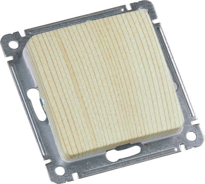 Выключатель 1-кл. СП 10А 250В механизм сосна HEGEL ВС10-411-02