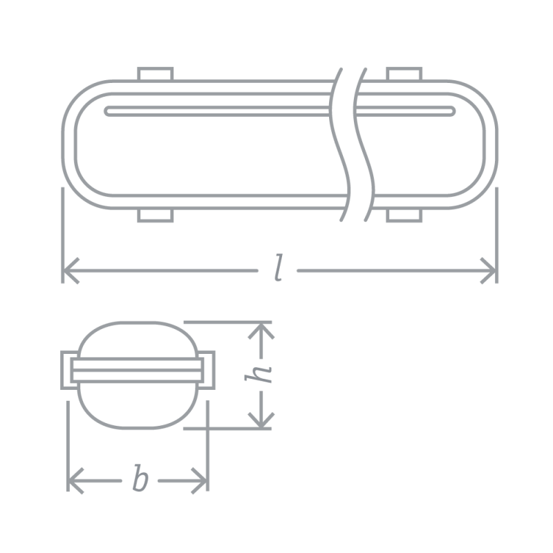 Светильник 61 086 DSP-04-1200-IP65-2хT8-G13 176-264В под лампу NLL T8 LED (аналог ЛСП 2х36) Navigator 61086
