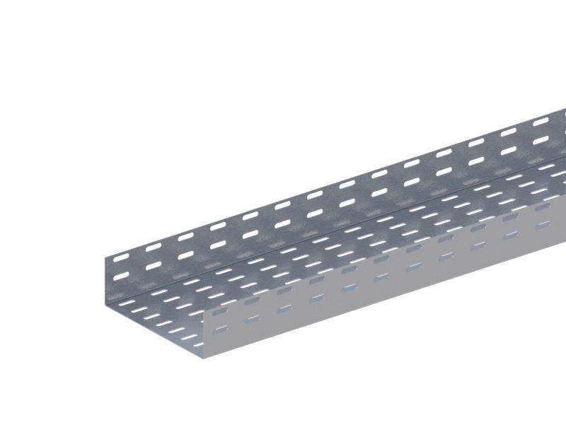 Лоток монтажный листовой перфорированный 200х65 L2000 сталь 1.5мм ЛПП.200.65.2000.1.5.1 гор. оцинк. СОЭМИ Н0121111444