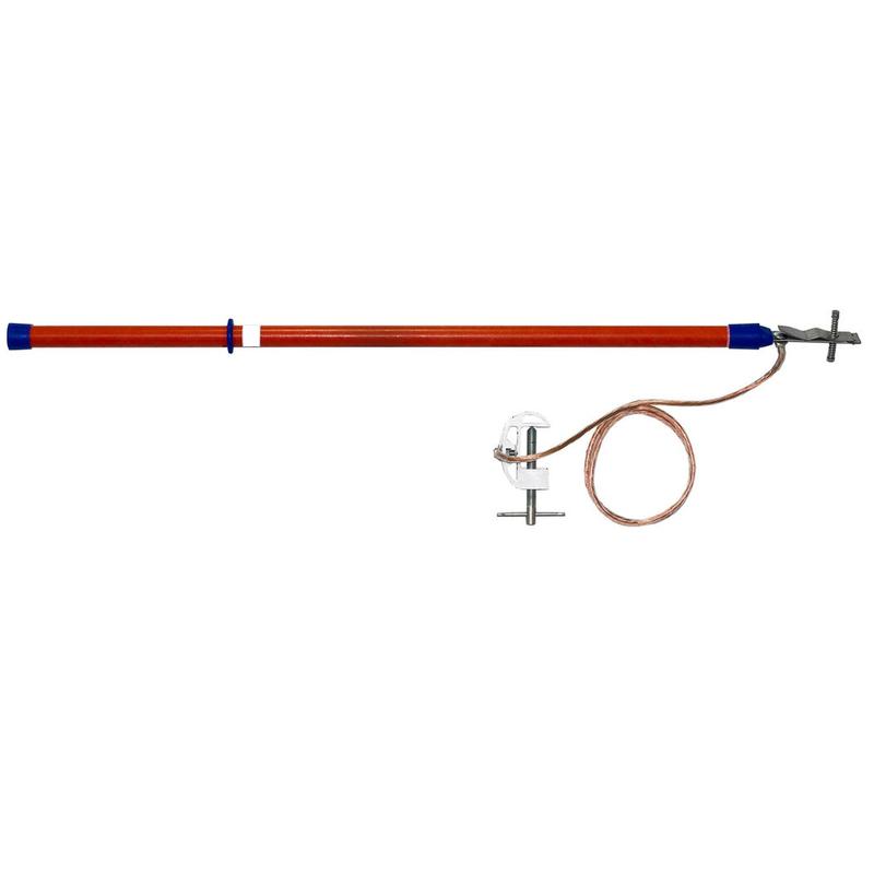 Заземление переносное ПЗТ-330-500 Д для грозозащитного троса 25кв.мм пружинный зажим Антиток Д471519