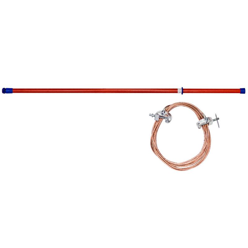 Заземление переносное ПЗТ-330-500 Д для грозозащитного троса винтовой зажим Антиток Д471520