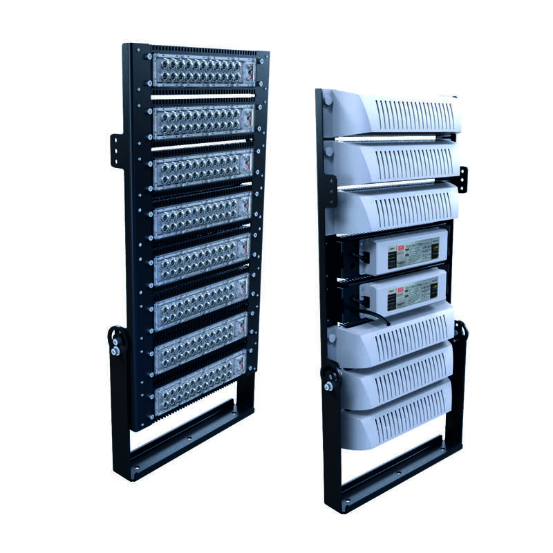 Светильник светодиодный LAD LED R500-8-30-6-400L 400Вт 5000К IP67 56576лм 230В КСС типа "Г" крепление на лире ЛАДзавод LADLED8306400L