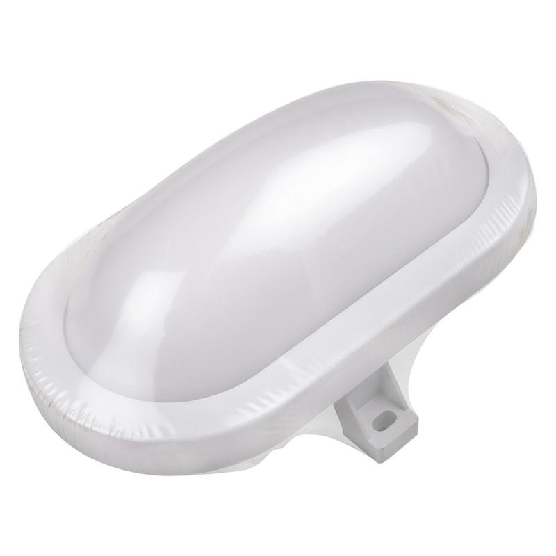 Светильник светодиодный "Банник" PBH-PC3-OA 12Вт 4000К IP65 ЖКХ ДБП пылевлагозащ. white JazzWay 5009264