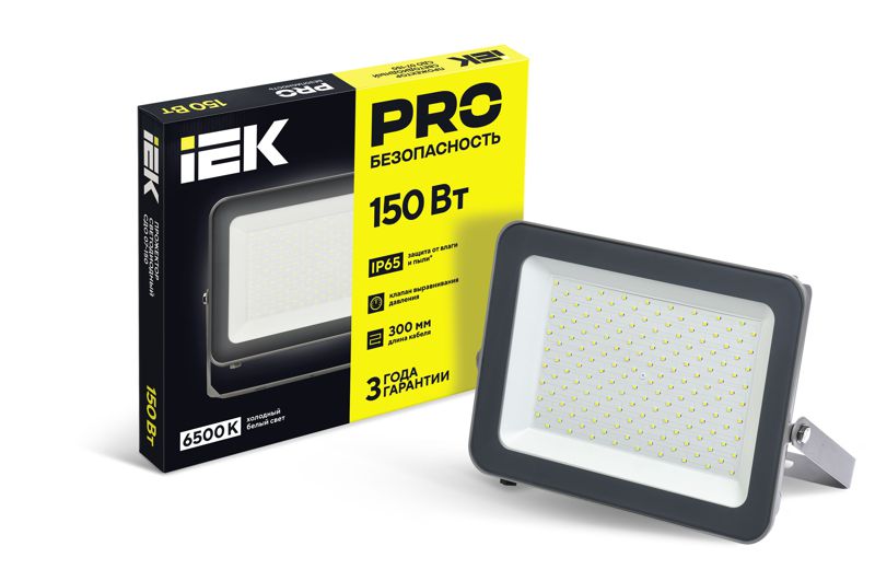 Прожектор светодиодный 07-150 IP65 сер. IEK LPDO701-150-K03