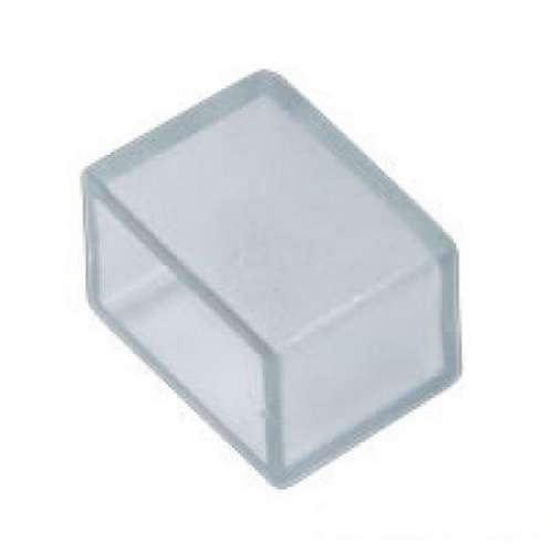 Зажим изолирующий UCW-K14 CLEAR 005 POLYBAG (заглушка) для светодиодной ленты 5050 14-16мм прозр. (уп.5шт) Uniel 10836