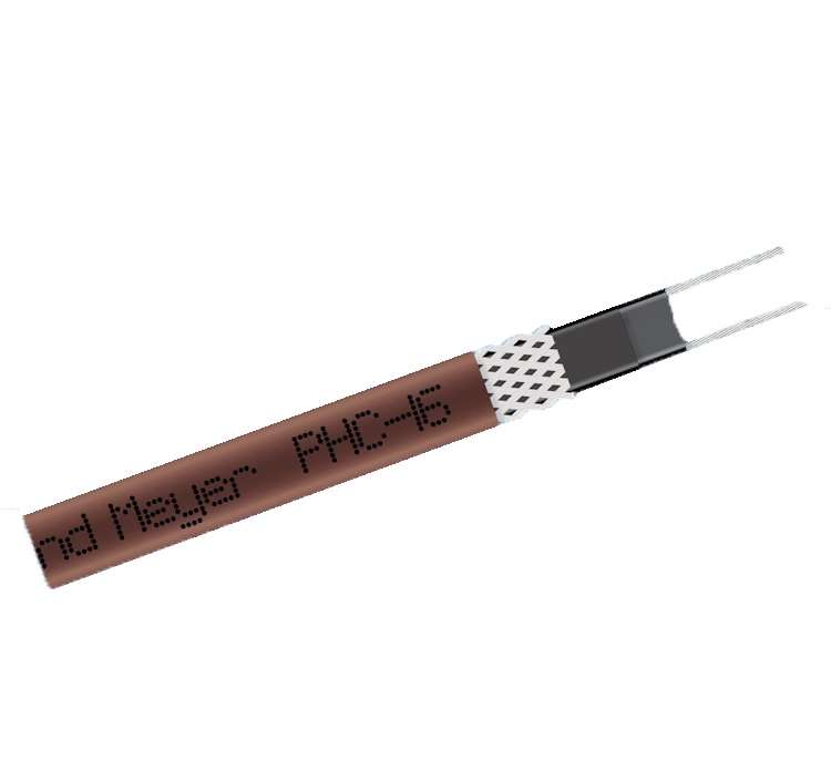 Кабель нагревательный саморег. 16Вт/м с экраном 220В сертификат 2Ex e IIC T6 Gc x Grand Meyer PHC-16