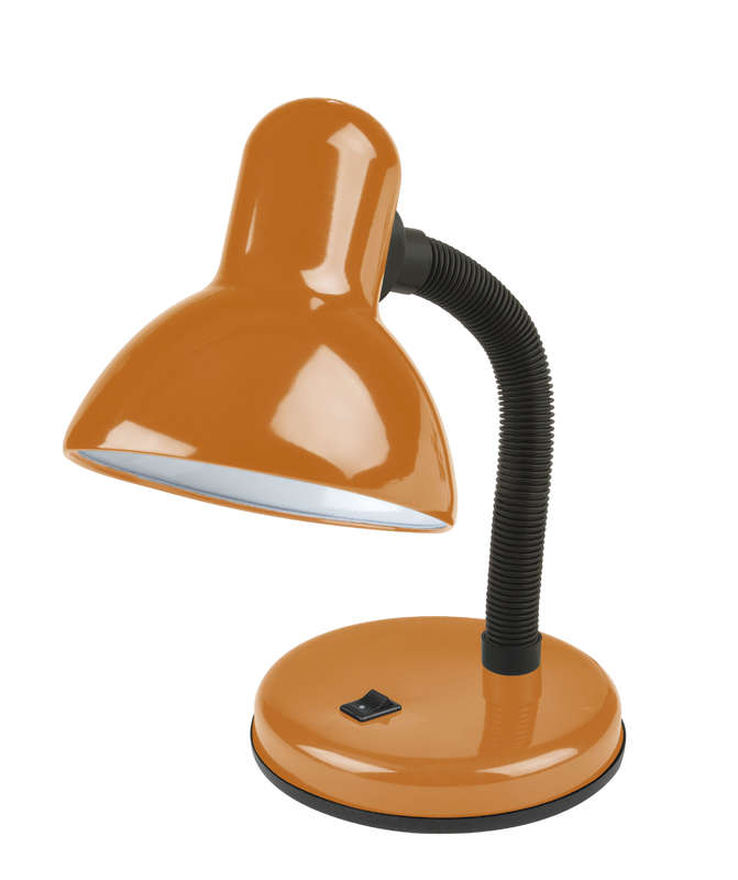 Светильник настольный TLI-225 ORANGE E27 механ. выкл. оранж. Uniel UL-00001802