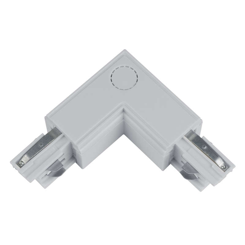 Соединитель для шинопроводов UBX-A22 SILVER 1 POLYBAG L-образный внутр. 3ф серебр. полиэтил. пакет Uniel 09767