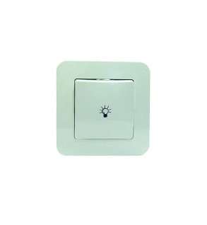 Кнопка звонка СП Lillium N бел. 55004