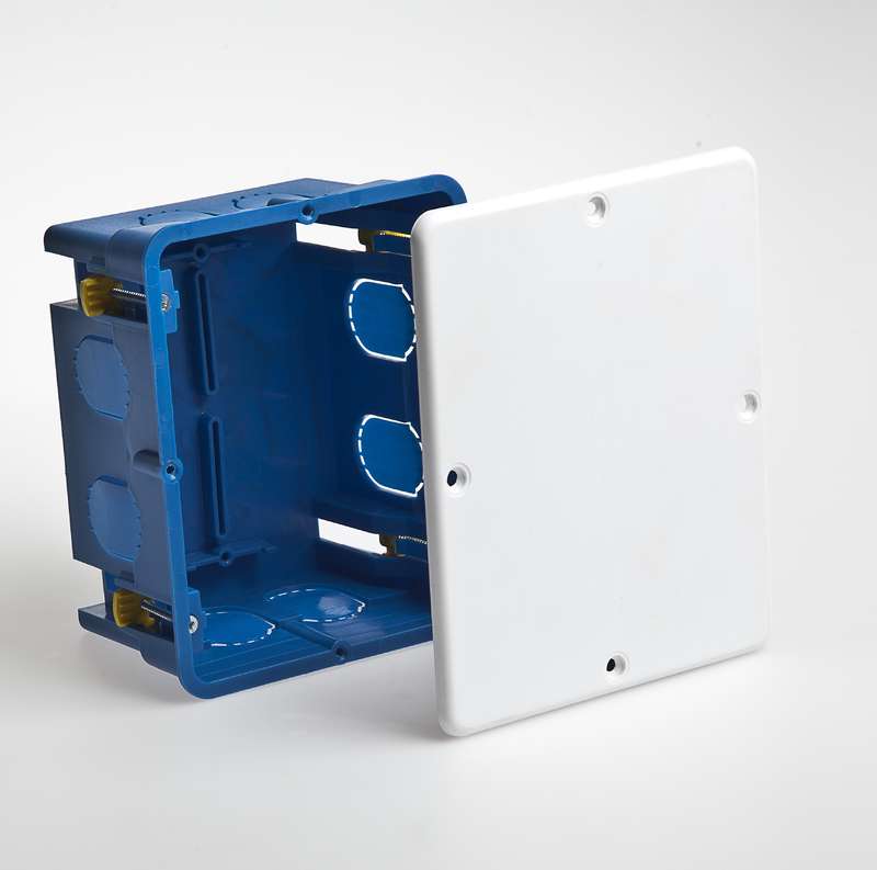 Коробка распаячная СП ГСК 140х112х70мм IP30 уравн. потенциалов Ruvinil 10177УП