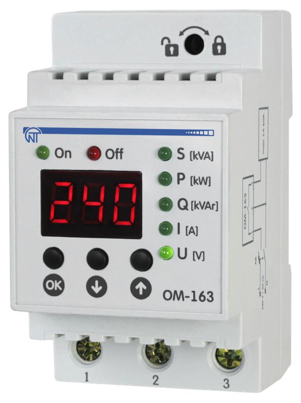 Ограничитель мощности ОМ-163 1ф 14кВт НовАтек-Электро 4325604063