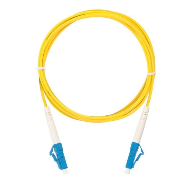 Патч-корд NMF-PC1S2C2-LCU-LCU-001 волоконно-оптический соед. одномод. 9/125мкм стандарта OS2 LC/UPC-LC/UPC одинарн. LSZH нг(В)-HFLTx 2мм желт. 1м NIKOMAX NMF-PC1S2C2-LCU-LCU-001