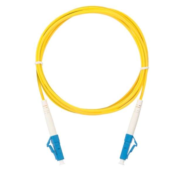 Патч-корд NMF-PC1S2C2-LCU-LCU-005 волоконно-оптический соед. одномод. 9/125мкм стандарта OS2 LC/UPC-LC/UPC одинарн. LSZH нг(В)-HFLTx 2мм желт. 5м NIKOMAX NMF-PC1S2C2-LCU-LCU-005