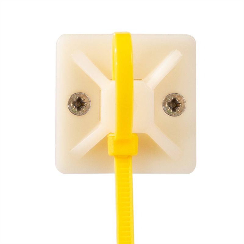 Площадка самоклеящаяся ПМС 40х40 бел. (уп.100шт) Fortisflex 49447