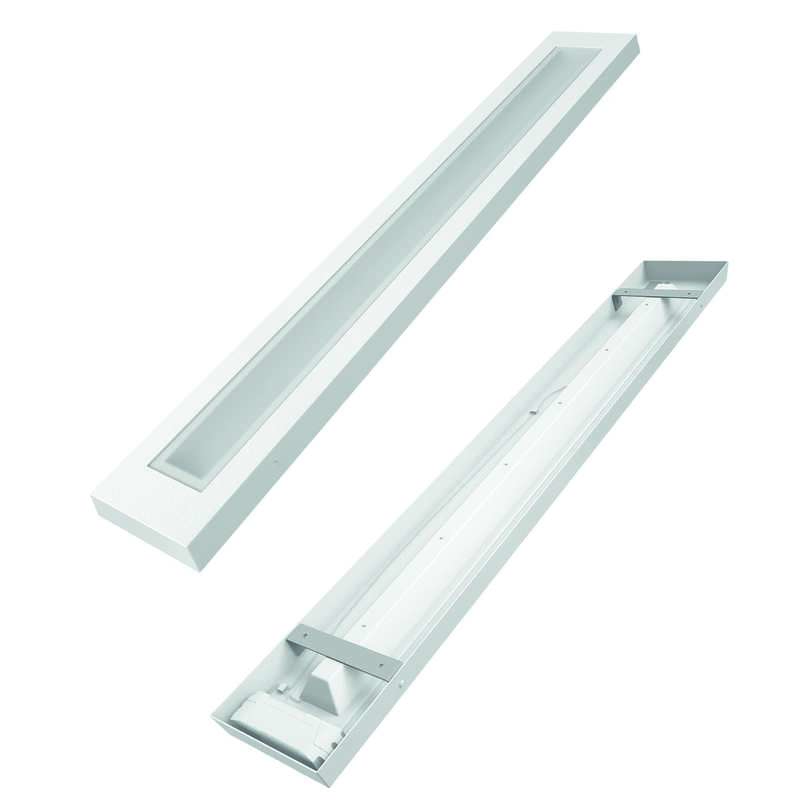 Светильник светодиодный NL Nova120-N-O 40Вт 5000К IP54 5384лм 230В накладной опал. рассеив. бел. ЛАДзавод NLNova120NO54