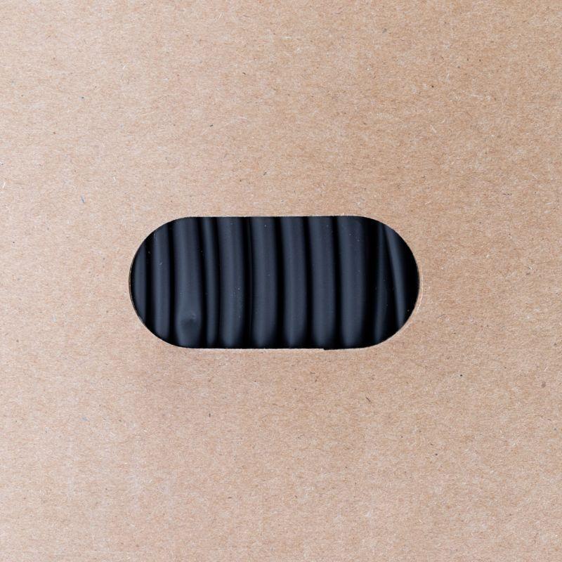 Трубка термоусадочная ТУТ нг 4.0/2.0 черн. (уп.200м) Rexant 49-0406