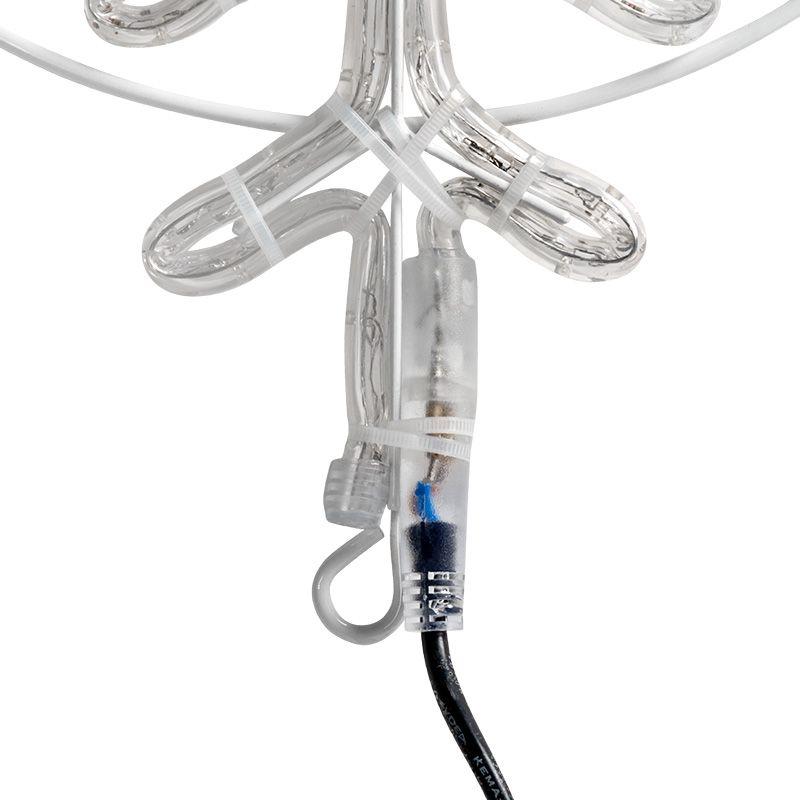 Фигура светодиодная "Снежинка большая" 55х55см 180LED тепл. бел. 22Вт 220-240В IP65 дюралайт Neon-Night 501-324