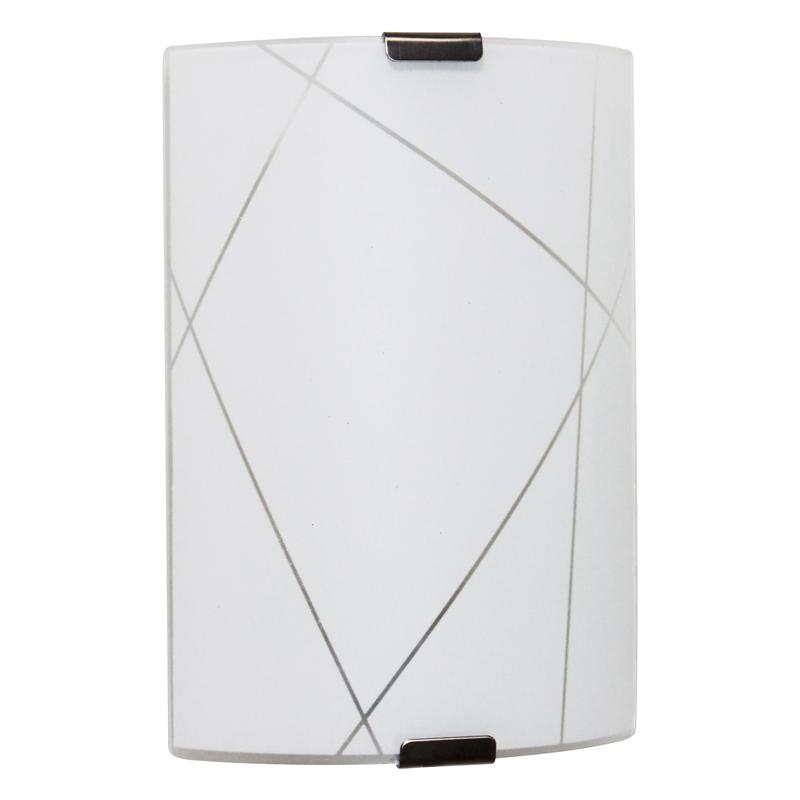 Светильник НББ 21-60 М21 "Контур" 150х220 матов. бел./клипсы штамп метал. (инд. упак.) Элетех 1005205694