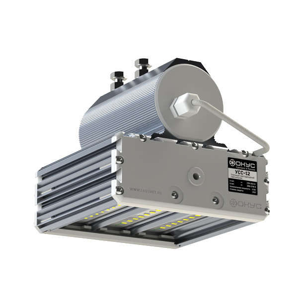 Светильник светодиодный взрывозащ. УСС-12 Д 2Ex 4000К IP67 AC/DC 10-38/12-55 консольное крепление ФОКУС USS00-012D3BDF02F02002