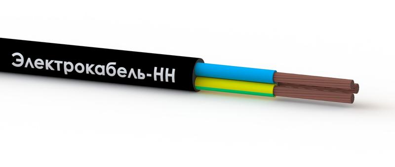 Кабель КГтп-ХЛ 3х1.5 0.66кВ (м) ЭЛЕКТРОКАБЕЛЬ НН 00-00004784