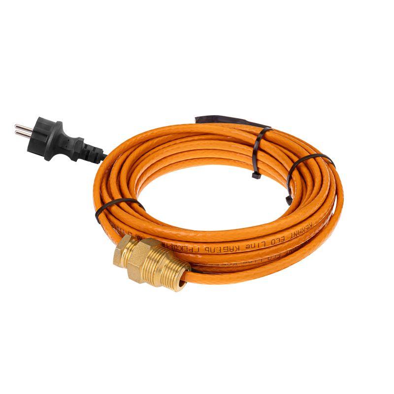 Кабель греющий саморег. пищевой ECO Line (комплект в трубу) 10HTM2-CT (10м/100Вт) Rexant 51-0605