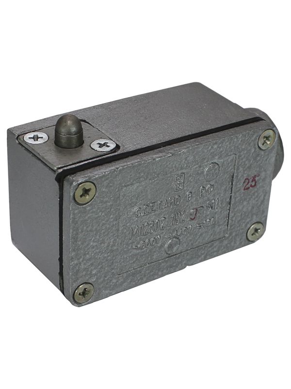 Микропереключатель МП 2302 исп. 5 IP54 толкатель с увелич. доп. ходом базовый Электротехник ET053589