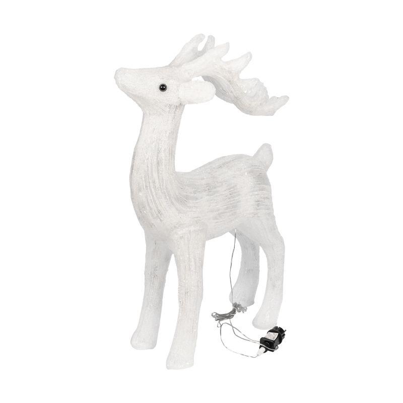 Фигура светодиодная акриловая "Олень" 50х25х75см 5Вт IP65 понижающ. трансф. в компл. Neon-Night 513-280