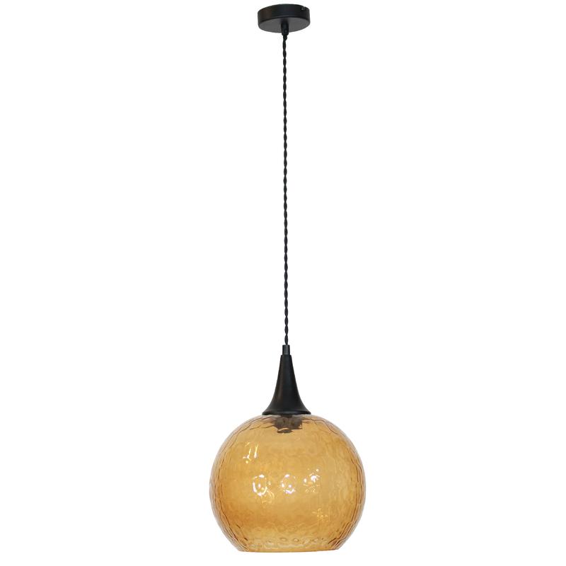 Светильник НСБ 72-60 "Винтаж" 245 М56 прозр. янтарь/шнур витой корич. (инд.упак.) Элетех 1005404201