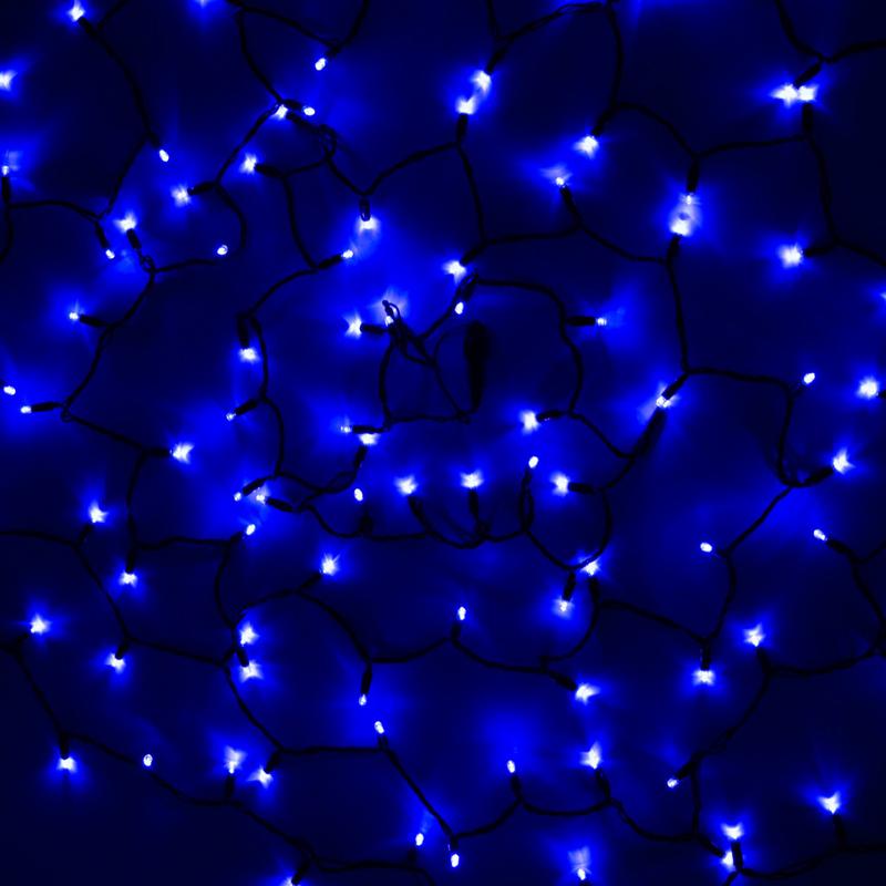 Гирлянда "Нить" 120 LED уличная 12м соед. до 10шт син. SHLights 4690601041968