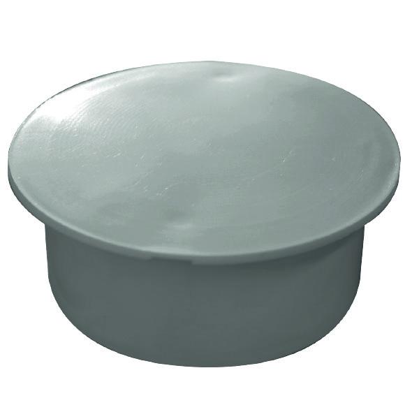 Коробка монтажная У195 d75х30мм сер. Урал Пак КМ-500070195-096