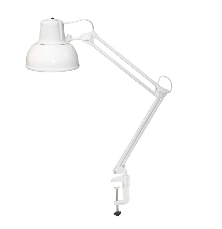 Светильник Бета-К настол. на струбцине 60Вт без лампы ЛОН Е27 бел. Трансвит 000000000084