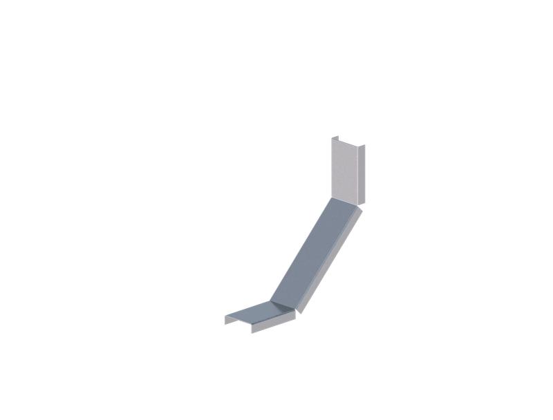 Крышка для угла внутр. 90град. осн.50 сталь 1мм ЛМсК-90В цУТ1.5 гор. оцинк. СОЭМИ Н0121420121