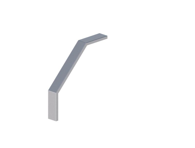 Крышка для угла внешнего 90град. осн.50 сталь 1мм ЛМсК-90Н цУТ1.5 гор. оцинк. СОЭМИ Н0121430121